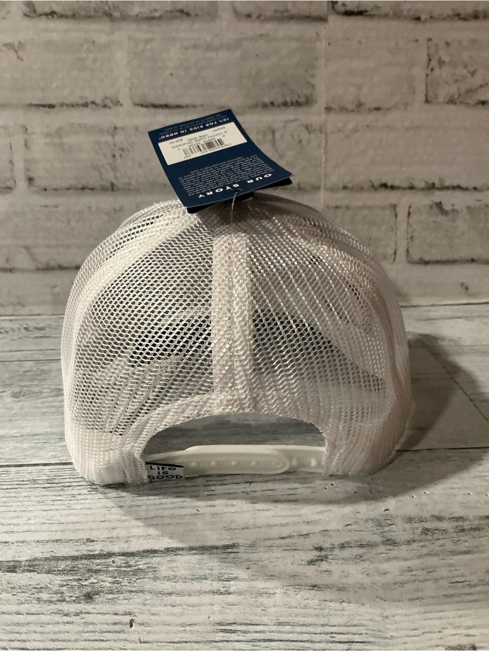 Life is Good® Core Embroidered Trucker Hat - UPF 50+ (For Kids)